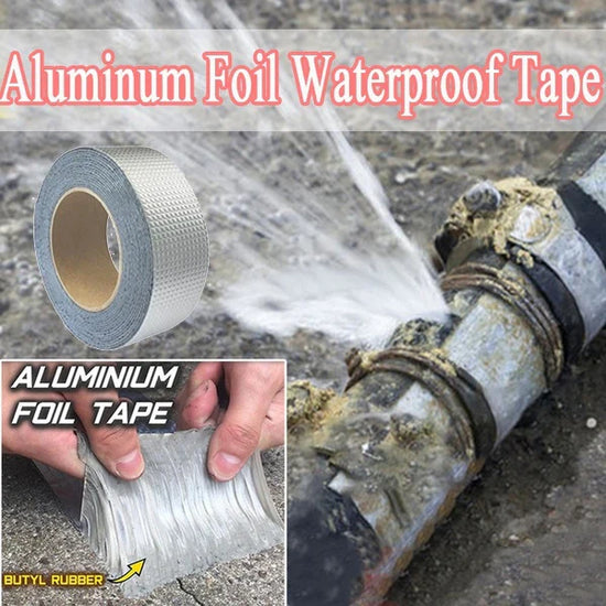 Waterproof Aluminum Foil Butyl Sealing Repair Tape Water Leak Tape