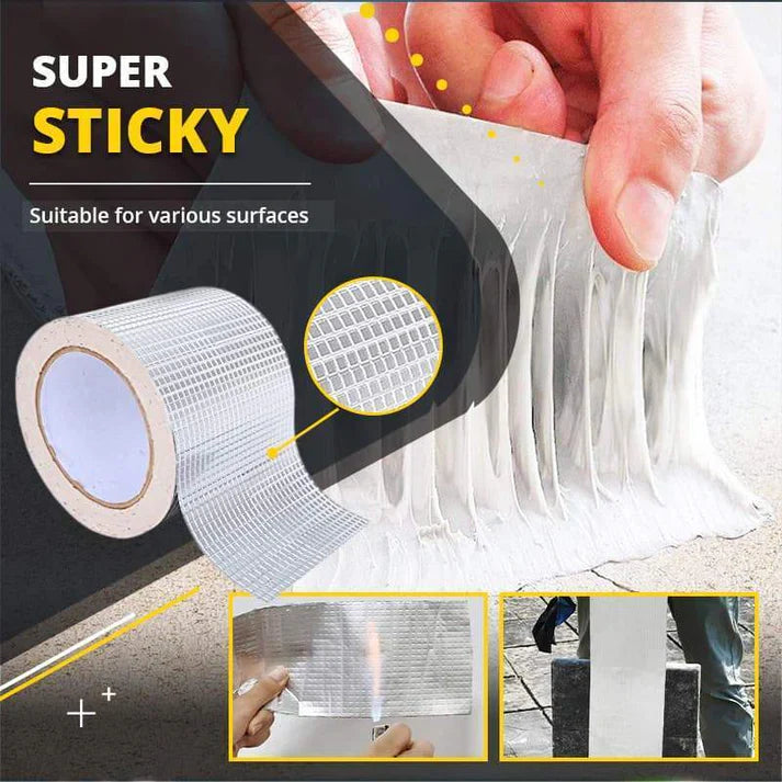 Waterproof Aluminum Foil Butyl Sealing Repair Tape Water Leak Tape