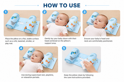 Anti-Flat Head Support Pillow"